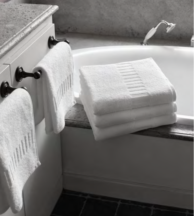 Drap de bain : serviette invité (50/90)