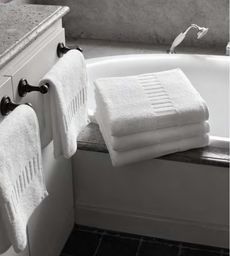 Drap de bain : serviette invité (50/90)